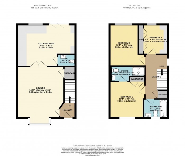 Floorplan for Harvey Park, Welton, Lincoln