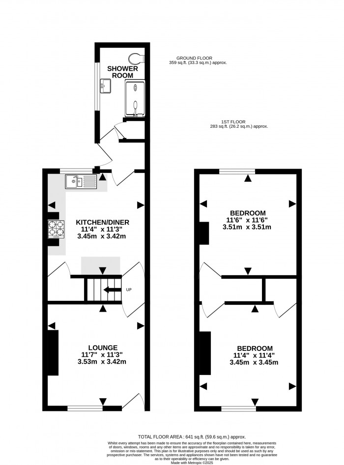 Floorplan for Wilson Street, Lincoln