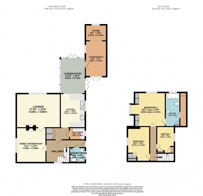 Floorplan for Spring Gardens, Sleaford Road, Branston, Lincoln