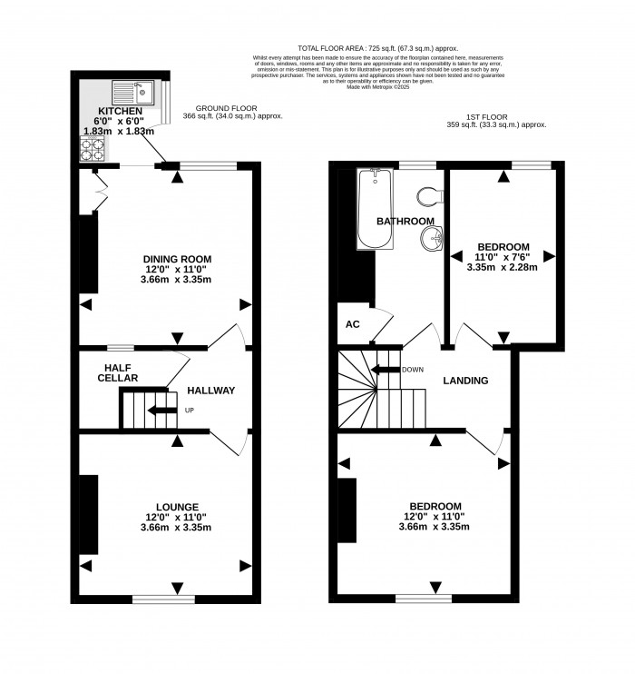 Floorplan for Grafton Street, Monks Road, Lincoln