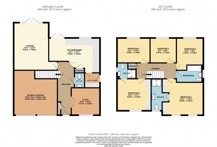 Floorplan for Jean Revill Close, Saxilby, Lincoln
