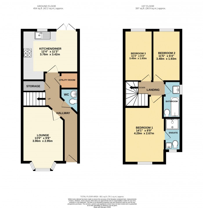 Floorplan for St. Catherines Road, Lincoln
