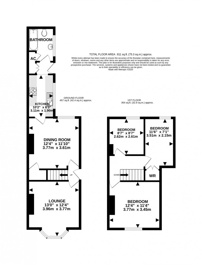 Floorplan for Drake Street, Lincoln