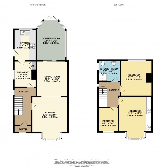 Floorplan for Doncaster Road, Scunthorpe