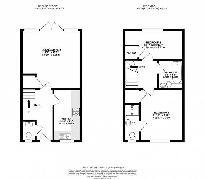 Floorplan for Cricket Green, Saxilby, Lincoln