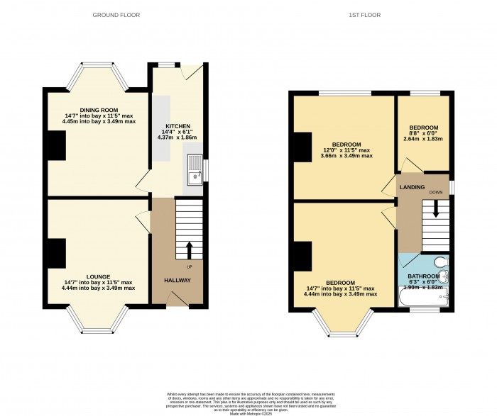 Floorplan for Angerstein Road, Scunthorpe