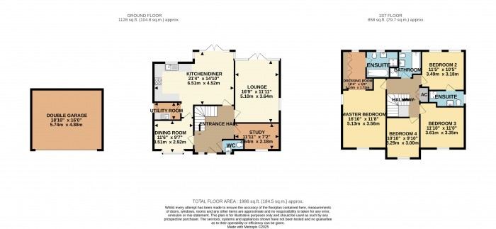 Floorplan for Livia Avenue, North Hykeham, Lincoln