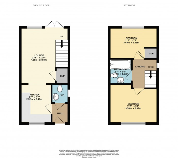 Floorplan for Grosvenor Street, Scunthorpe