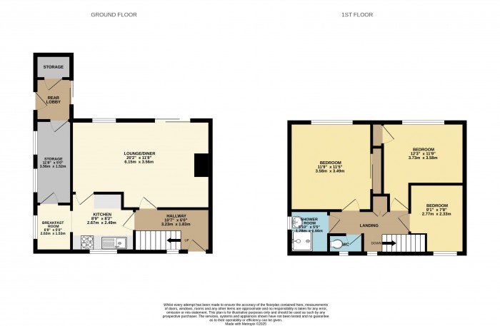 Floorplan for Somervell Road, Scunthorpe