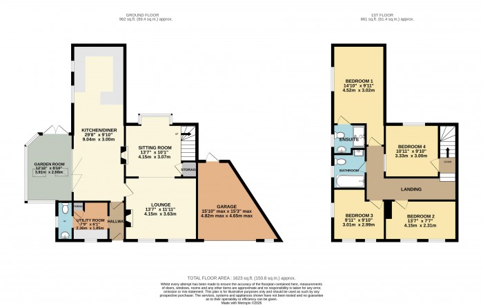 Floorplan for Church Lane, Reepham, Lincoln