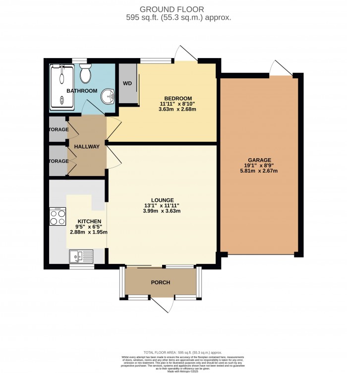 Floorplan for St. Andrews Close, Lincoln
