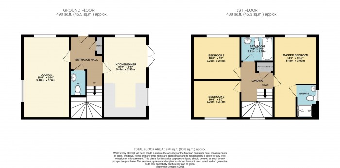 Floorplan for Brackenbury Road, Saxilby, Lincoln