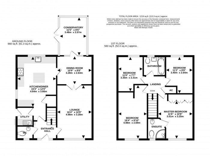 Floorplan for Whitefriars Road, Carlton Boulevard, Lincoln