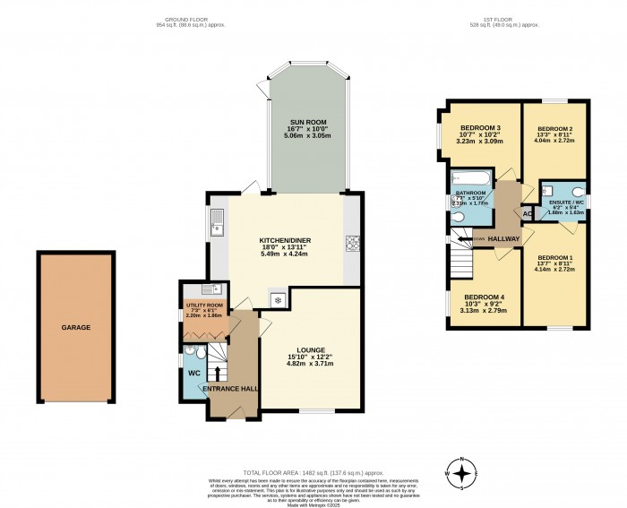 Floorplan for Wigsley Road, Lincoln