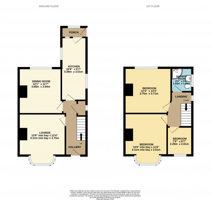 Floorplan for Newland Drive, Scunthorpe
