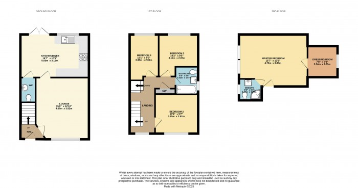 Floorplan for Bentley Court, Bottesford