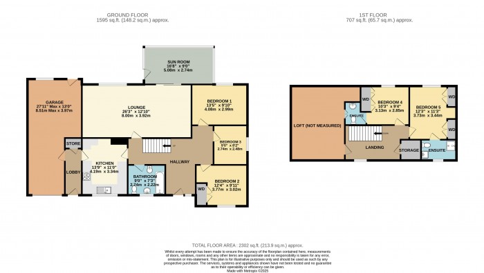 Floorplan for St. Edwards Drive, Sudbrooke