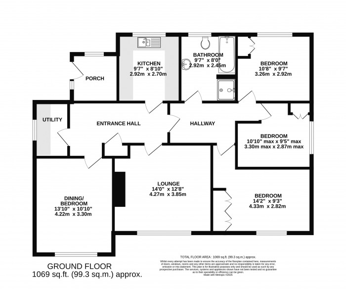 Floorplan for Buslingthorpe Road, Market Rasen