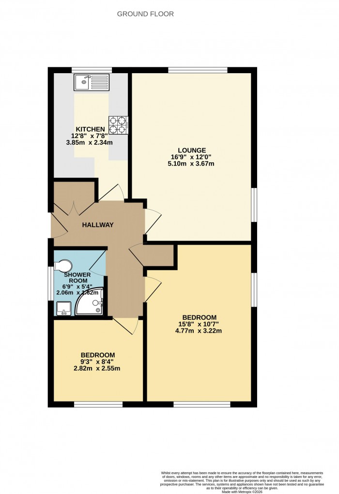 Floorplan for Holme Drive, Burton Upon Stather