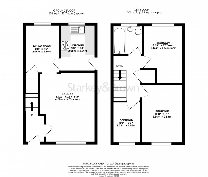 Floorplan for Derby Street, Lincoln