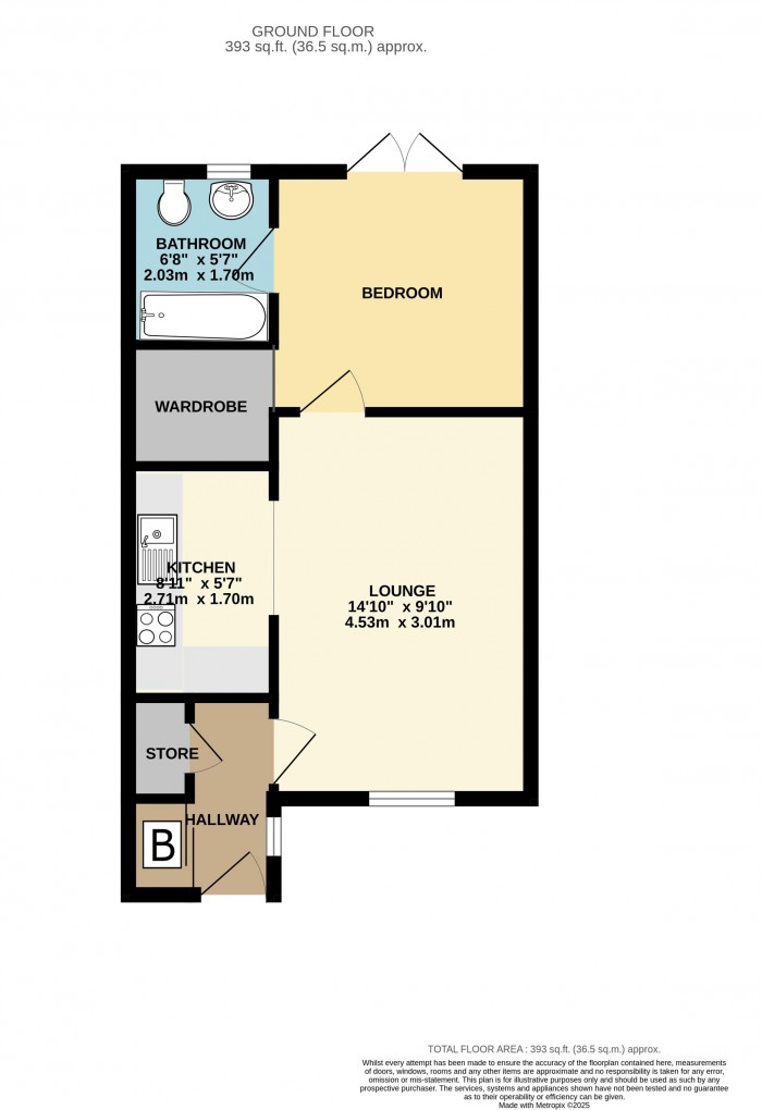 Floorplan for Meadowlake Close, Lincoln