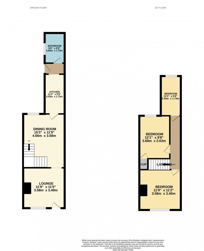 Floorplan for Alexandra Road, Ashby