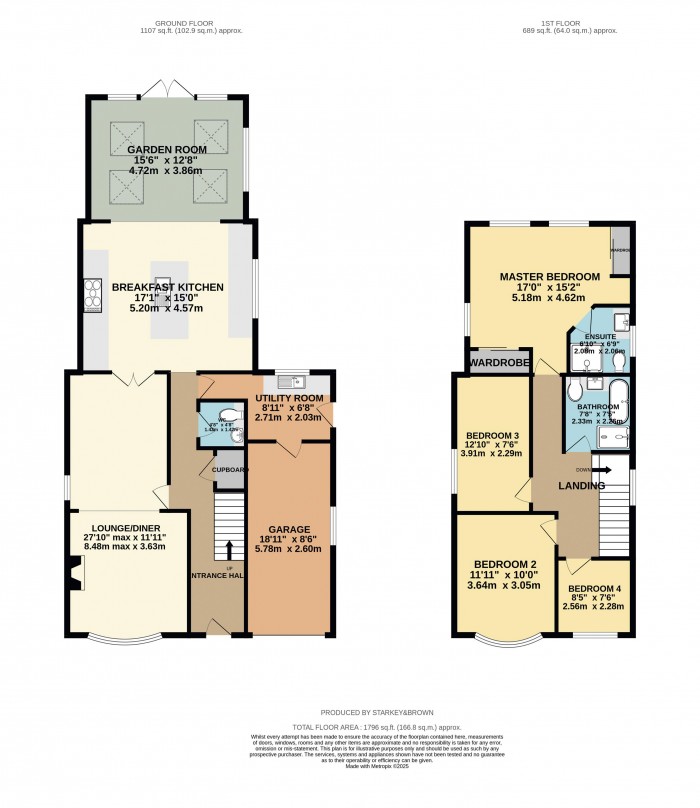 Floorplan for Lincoln Road, Branston, Lincoln