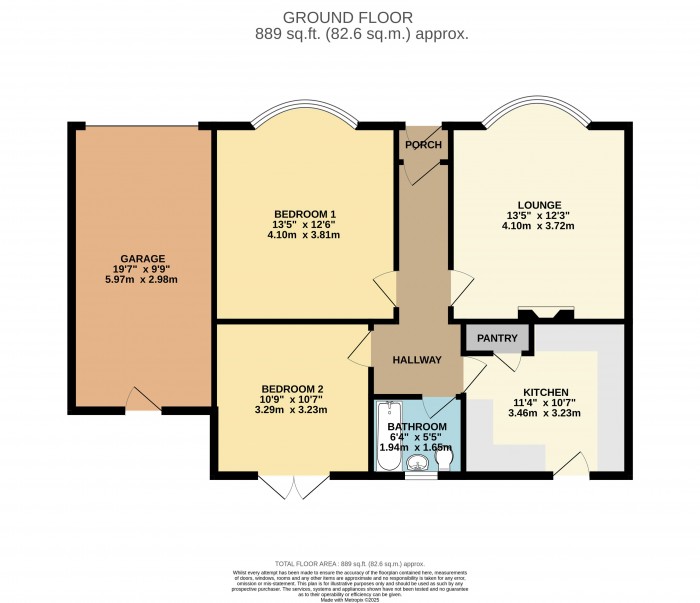 Floorplan for Brant Road, Waddington, Lincoln