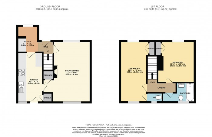 Floorplan for Capper Avenue, Gainsborough