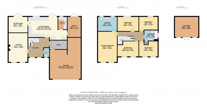 Floorplan for Chelsea Close, Lincoln