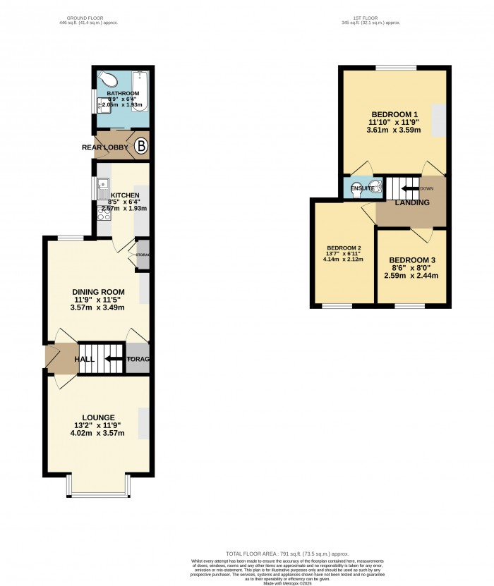 Floorplan for Cecil Street, Lincoln