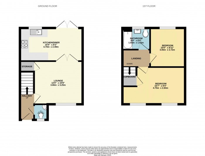 Floorplan for Mercer Drive, Lincoln
