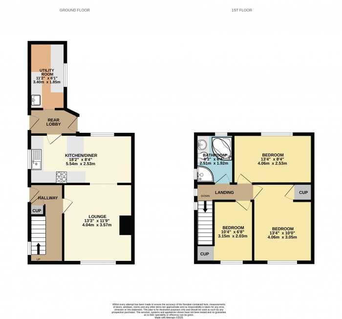 Floorplan for Ulceby Road, Scunthorpe