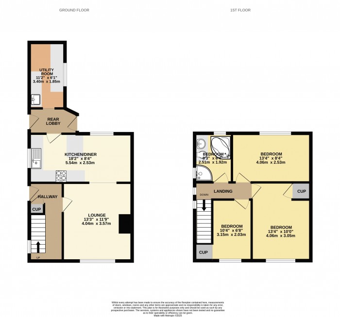 Floorplan for Ulceby Road, Scunthorpe