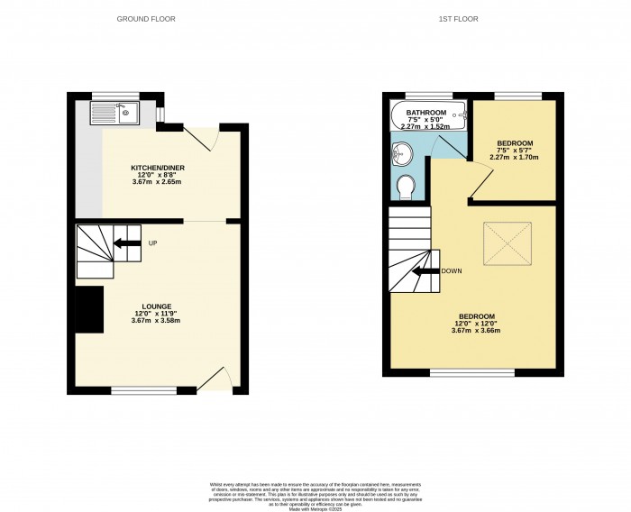 Floorplan for North Street, Winterton