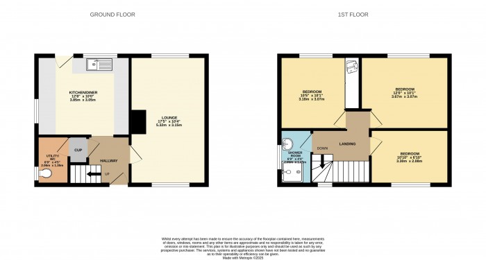 Floorplan for Tomlinson Avenue, Scunthorpe