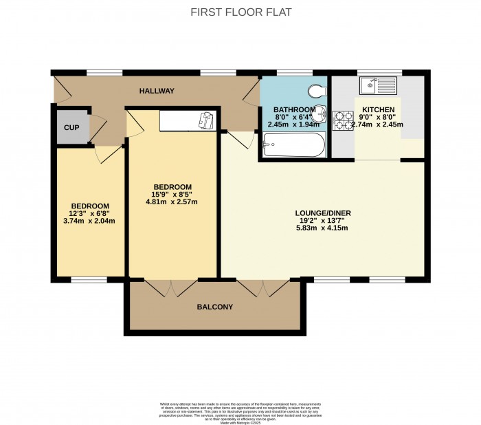 Floorplan for Gadwall Way, Scunthorpe