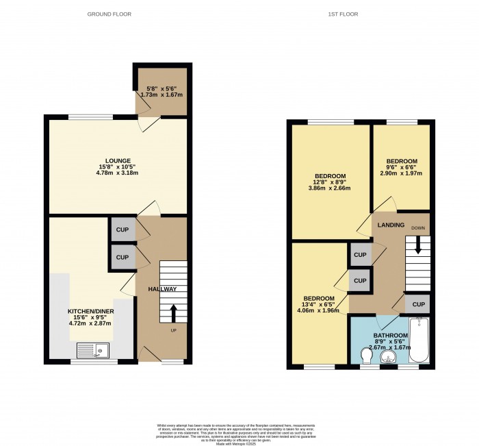 Floorplan for Dallison Road, Hibaldstow