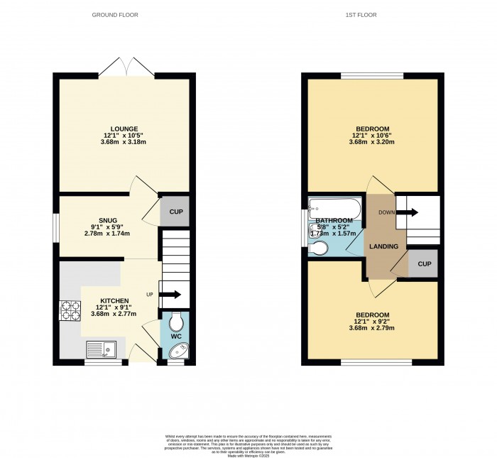 Floorplan for The Rookery, Scotter