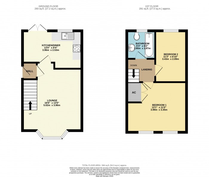 Floorplan for Benson Crescent, Lincoln