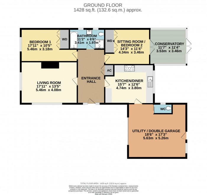 Floorplan for Snelland Road, Wickenby