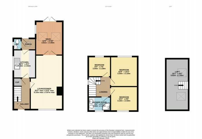 Floorplan for Park Street, Winterton