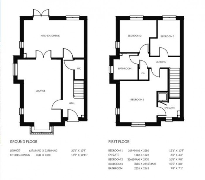 Floorplan for Plot 114, The Iolite Plus, Langton Rise, Horncastle, LN9 5FJ