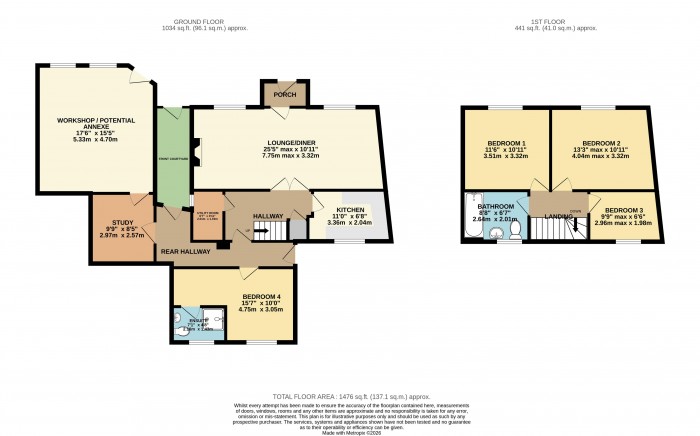 Floorplan for Manor Lane, Welton, Lincoln