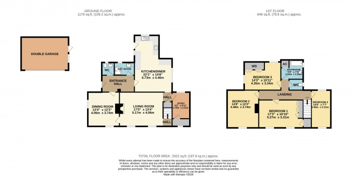 Floorplan for Weldon House , Weldon Road, Hemswell