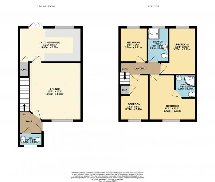 Floorplan for Coverdale Road, Scunthorpe