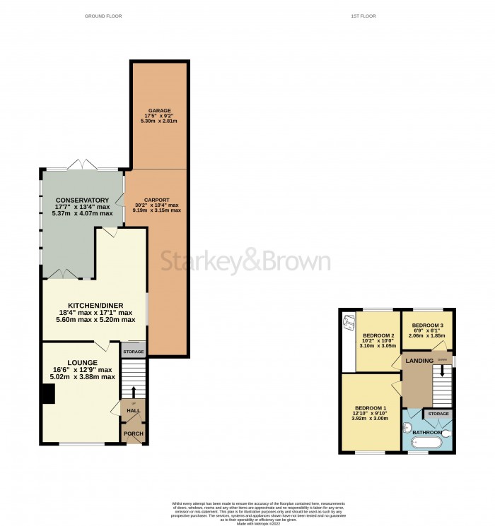Floorplan for Warwick Road, Scunthorpe