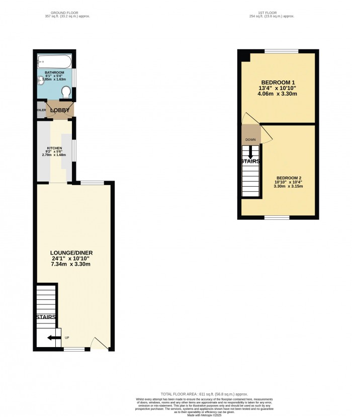 Floorplan for Albany Terrace, Lincoln