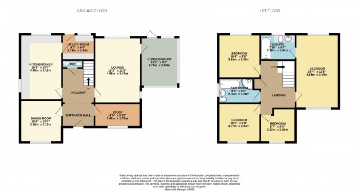 Floorplan for Holme Drive, Burton Upon Stather
