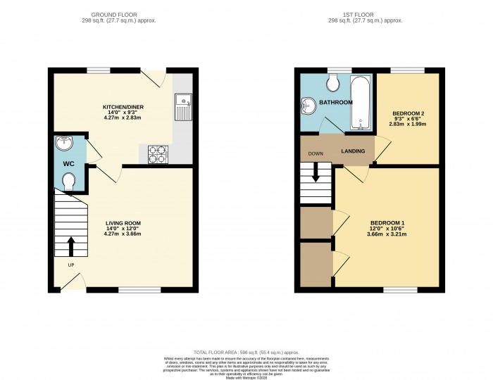 Floorplan for Dunkirk Road, Lincoln